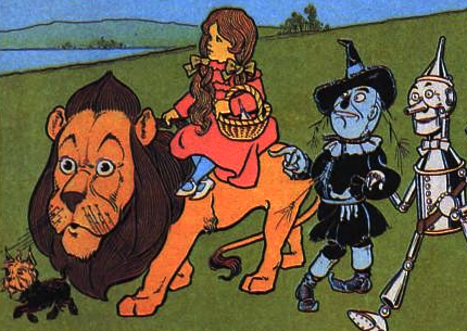 Dorothy and friends
